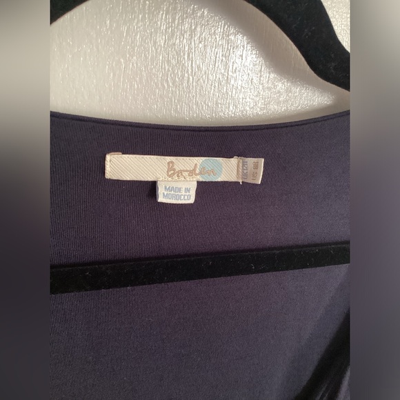 BODEN Navy elegant dress size 8R - Picture 3 of 6
